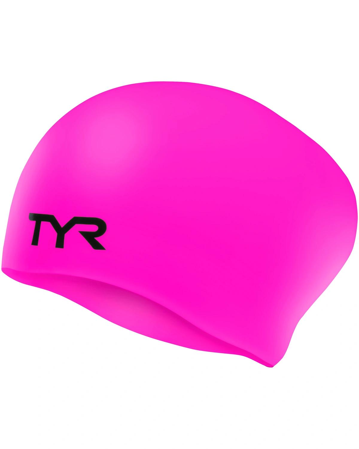 Изображение на TYR Adult Long Hair Silicone Wrinkle-Free Swim Cap